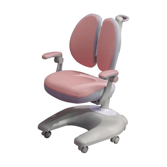 Height Adjustable Children Kids Ergonomic Chair Only Pink AU