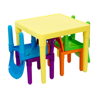 Kids Table and Chairs Play Set Toddler Child Toy Activity Furniture In-Outdoor