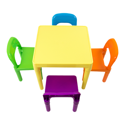 Kids Table and Chairs Play Set Toddler Child Toy Activity Furniture In-Outdoor